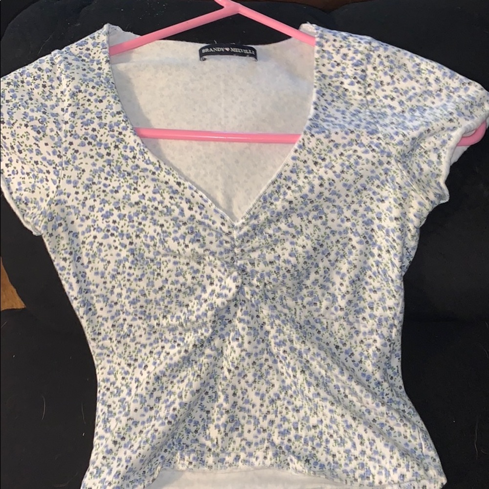 Floral Brandy Melville shirt